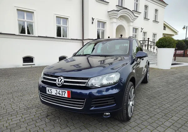 samochody osobowe Volkswagen Touareg cena 57900 przebieg: 198632, rok produkcji 2013 z Swarzędz